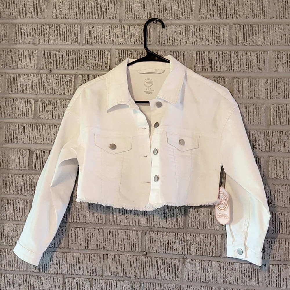 White Jean Jacket